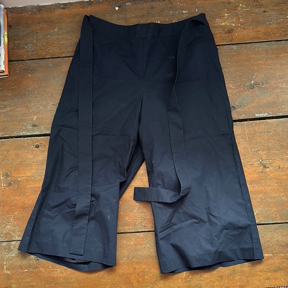 J. Crew Black Dress Pants Tailored Wool Blend